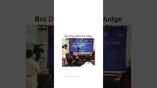 BRO DISQUALIFIED THE JUDGE|| FUNNY MEME||#viral #trending #memes #shorts @Dushyant_kukreja #views