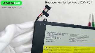 Replacement battery for Lenovo L12M4P61 7.4V 45Wh 4 cells