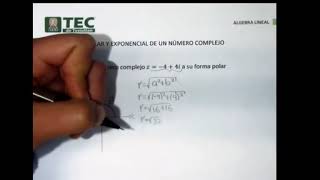 Forma polar y exponencial de complejo 01