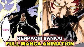 🔴 Kenpachi Zaraki vs Gerard Valkyrie -- Full Manga Fight (Colored Panels)