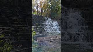 Burrville Cider Mill Waterfall #waterfall #autumn