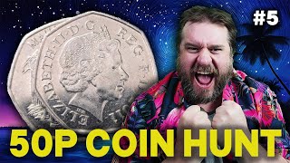 50p Coin Hunt Surprises in £250 of 50p Coins - Part 5