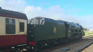 5z80 bishop's lydiard to Crewe with 46100 royal scot at Bridgwater 19/10/23