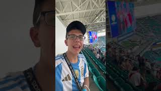 El ASIENTO MAS ALTO del HARD ROCK STADIUM… 😱🏟️ #CopaAmerica2024 #Vlog #Estadio #HardRockStadium