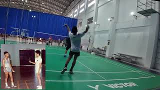 Playing Badminton with PMA Corps Squad