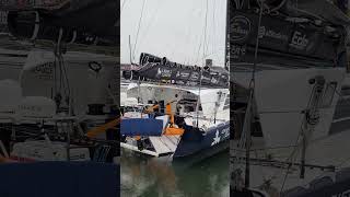 Voilier de compétition avec Manuel Cuosin 🇨🇵 2024 #vendéeglobe #nautique #shortvideo #viralvideo