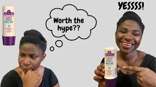 AUSSIE 3 MINUTE MIRACLE MOISTURE| DEEP TREATMENT| PRODUCT REVIEW| TYPE 4 HAIR| WASHDAY 💆🏾‍♀️🚿