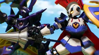 ダンボール戦機 「あの頃の自分達を重ねて」　アキレス＆オーディーンVSジ・エンペラー＆ゼノン　Danball Senki time lapse 【コマ撮りアニメ】