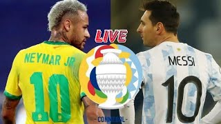 🔴 Argentina vs Brazil | Copa America 2021 | Live Match Today 2021 🎮PES21 HD Gameplay watch