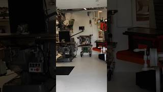 home machine shop 2017 vs 2024 #asmr #machinist #machineshop #machine #lathe #bridgeport #intos