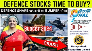 Defence Stocks Drop Ahead of Budget 2024: HAL & BEL | MDL | BDL | Time to Buy?