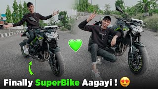 Finally SuperBike Aagayi😍 | Kawasaki Z900💚 - SK LifeStyle