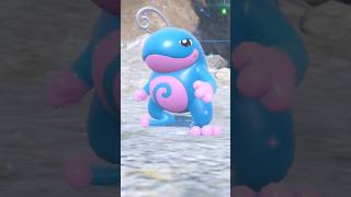 Evolving Shiny Poliwhirl into SHINY Politoed on Pokemon Scarlet Violet #shiny #shinypokemon