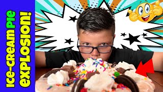 Ice-Cream Pie Explosion | National Ice-Cream Day 🍦🥧💥