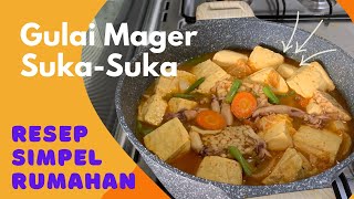 Gulai Tahu Tempe dan Sayuran||Menu Rumahan Sederhana, praktis dan lezat