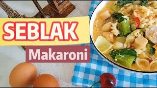 SUMPAH...ENAK BANGET !!! RESEP FAVORIT SUAMI | RESEP SEBLAK MAKARONI |ASMR COOKING