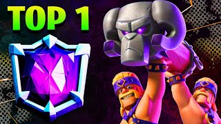 Season End Push to TOP 1 - Clash Royale