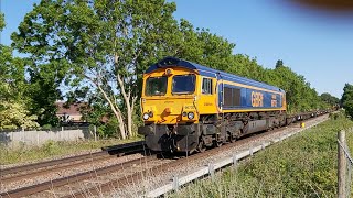 GBRF 66's and Colas 37's near Lincoln