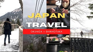 Japan Travel | Shinhotaka Ropeway + Okuhida | Mountains, snow and ryokan stay