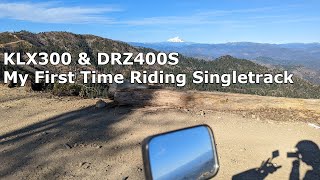 KLX300 & DRZ400S Single Track and Ride to Mammoth Butte