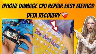 How to Repair Damaged iPhone CPU |Recover important deta @AppleIndia