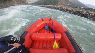 2 People Foll Out In Golf Corsh #Rishikesh #River #Rafting #In#Ganga#River#Adventure#Boy#