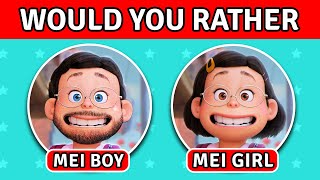 Would You Rather DISNEY CHARACTERS as Boy or as Girl, Young or Old...