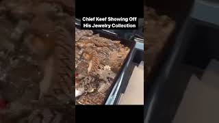 Chief Keef showing off at jewelry collection #chiefkeef #jewelry #iam205