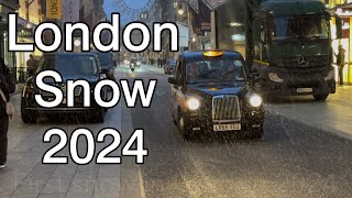 London First Snowfall 2024🇬🇧❄️#uk #ukjobs #ukjobsearch