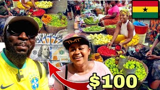 What 100 Dollars Can Get You in Ghana Market in 2024:💰Cost Of Living