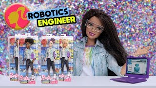 Barbie Robotics Engineer 2018 Career of The Year Dolls Unboxing with Kelsey