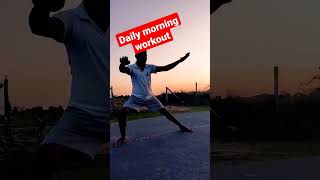 Morning exercise #exercise #workout #bodybuilder #trend #morningworkout #viral #army #yoga #new