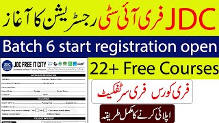 JDC free it city registration form online 2024 | How to apply for JDC Free Courses Free Certificates