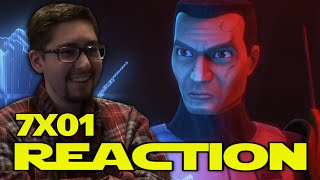 Star Wars The Clone Wars 7x1 REACTION - The Bad Batch