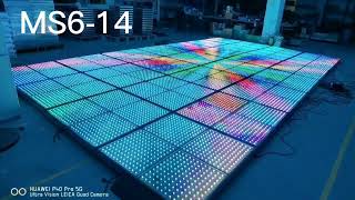 What size dance floor for 50 guests/Ms6-14