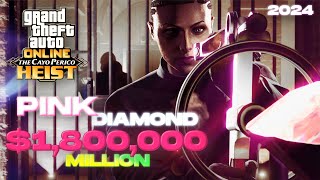 "SOLO" Pink diamond $1.8 Million - Cayo Perico in 09:44 minutes 😱🤑