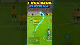 How to scored freekick in efootball | freekick tutorial efootball mobile 2024