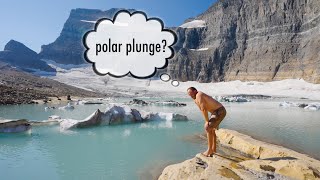 Swimming in Grinnell Glacier | Glacier National Park