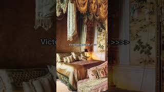 Victorian bedroom | old money  #aesthetic #victorianstyle