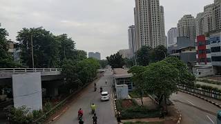 Jalan Panjang  | Corona Lockdown Jakarta | Free Background Video Video