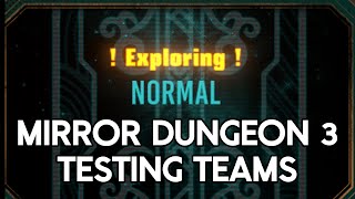 mirror dungeon 3 team building?