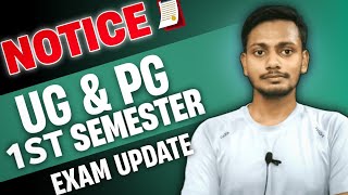 MGKVP Exam Notice For UG & PG 1st Semester | Samarth Portal Registration For New Admission Students