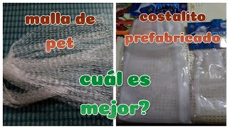 Review, costalitos para material filtrante, son necesarios?