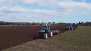 New Holland’s TM155 & T7.190 Ploughing 2021