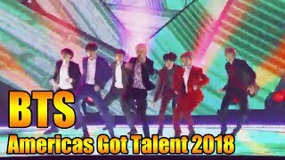 Global Sensation BTS Performs Idol on AGT   Americas Got Talent 2018 Highlight｜GTF