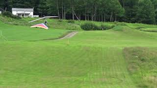 My 2nd flight from 150' corner with Jerry's glider; video by Jerry.