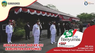 UPACARA HARI JADI KE 451 KABUPATEN BANYUMAS