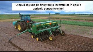 Fonduri pentru achiziția de utilaje agricole!