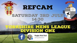 Keighley Albion v Wyke ARLFC - Full Match - RefCam