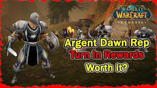 Argent Dawn Rep & Naxx Attunement Rewards Worth It?   | Wow Classic Guide